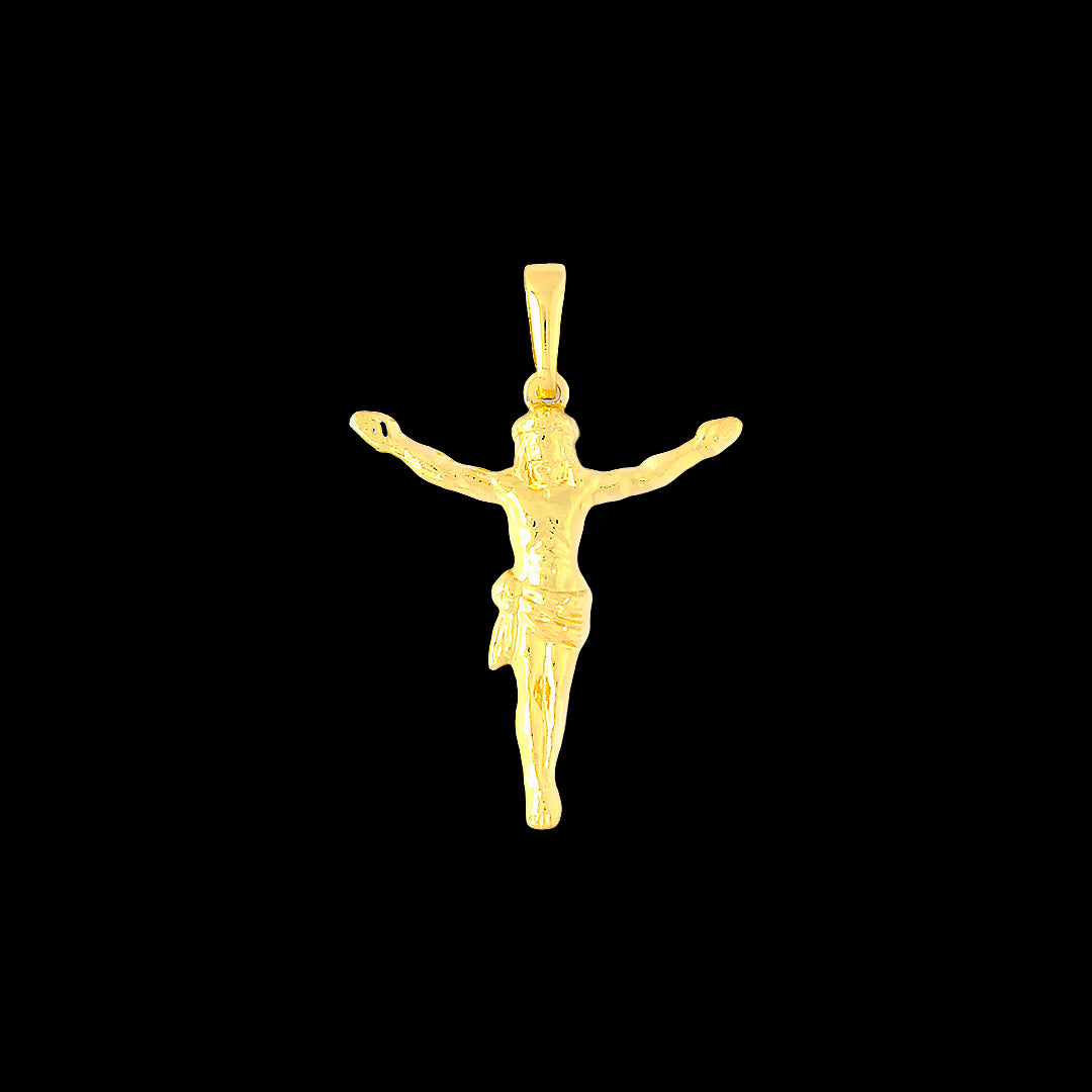 Pingente Cristo Banhado a Ouro 18K