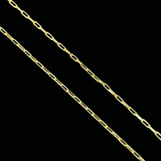 Corrente Cartier 2mm Banhada a Ouro 18K