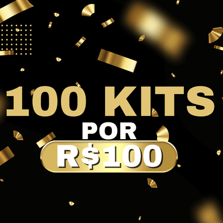 100 KITS POR R$100