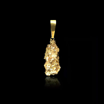 Pingente Pepita (M) Banhado a Ouro 18K